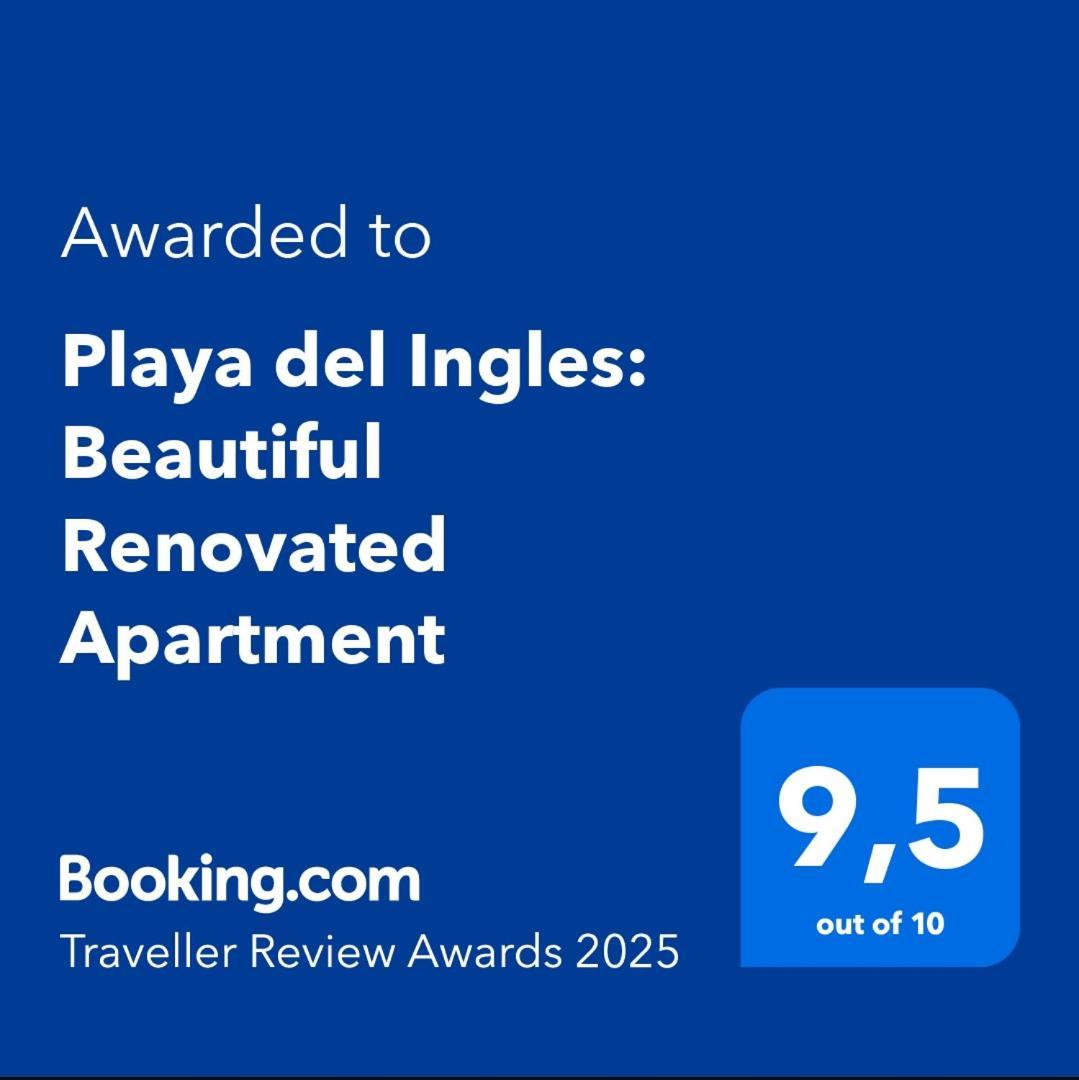 Playa Del Ingles: Beautiful Renovated Apartment San Bartolomé Exteriér fotografie